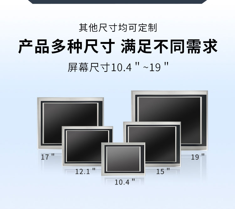 工业电阻显示器尺寸